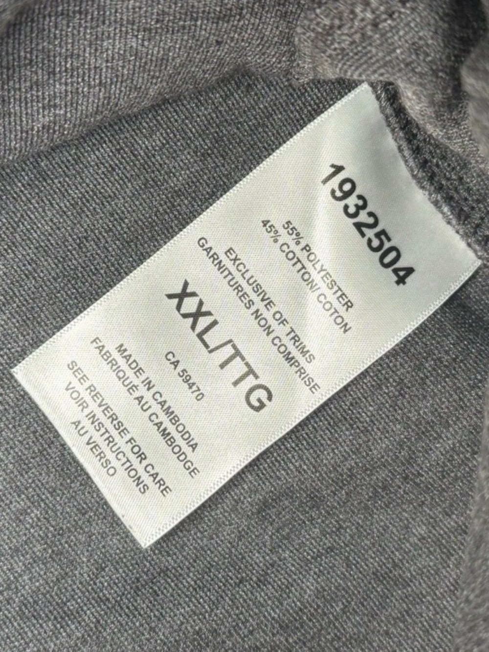 Frank and Oak Men's Black Gray Crewneck
Sweatshirt Size XXL Luxe Heavy $90 - Picture 5 of 7